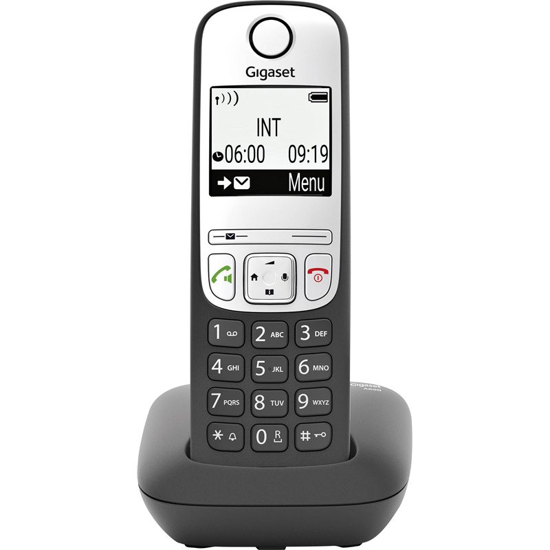 telefono cordless gigaset a690 nero [s30852-h2810-b101]