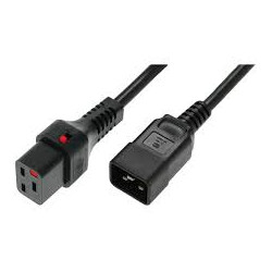 cavo di alimentazione art asm iec-pc1286, male c20, h05vv 3 x