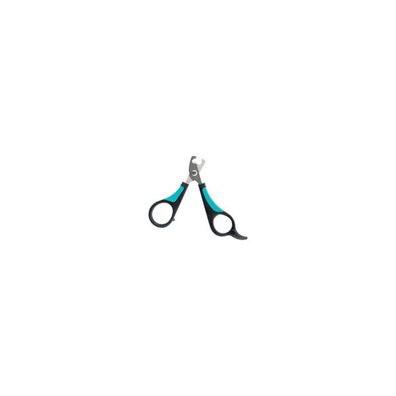 trixie 2373 pet grooming scissors black gray