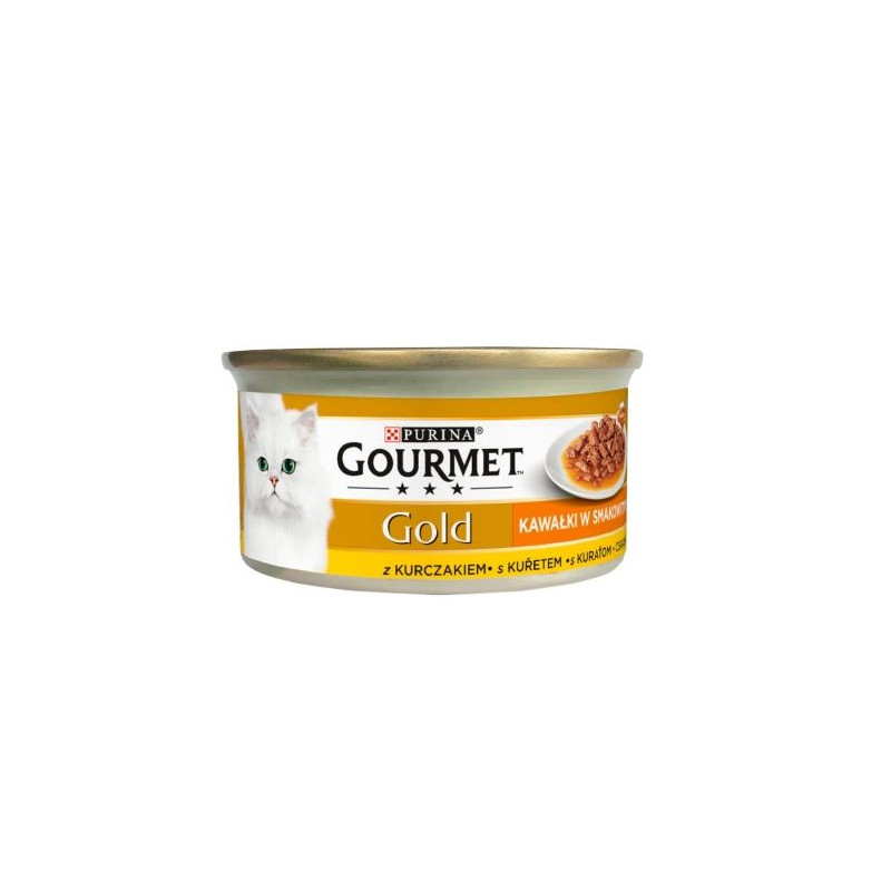 mangime purina nestle gourmet gold pezzi in salsa di pollo salata