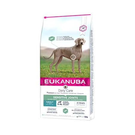 cibo per cani eukanuba secco con giunti sensibili 12kg