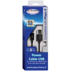 Cavo usb xtreme videogames 90451 x pad ps4 3mt