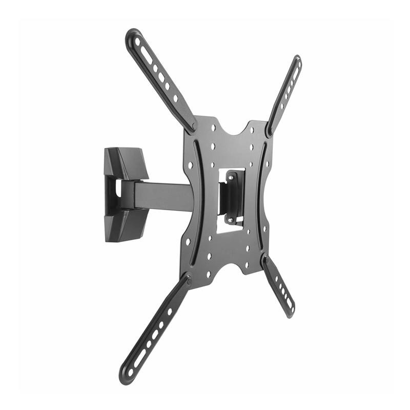 supporto murale bravo br-led 40 da 32 a 55 2 snodi max 30kg black