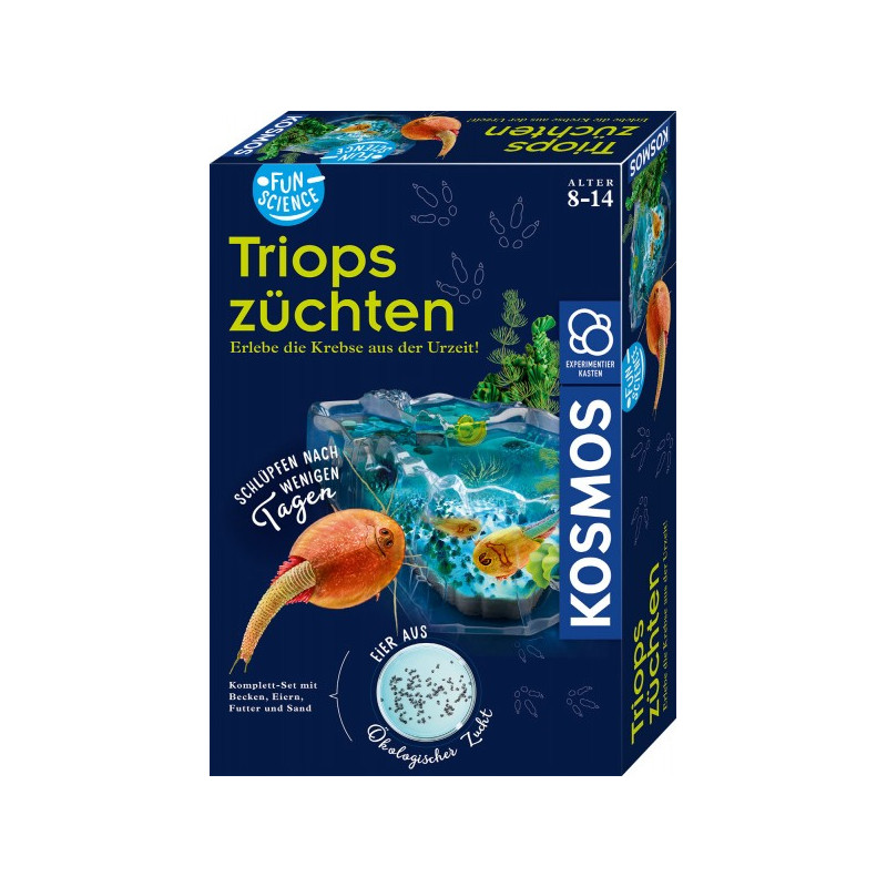 kit di allevamento kosmos fun science triops [637231]