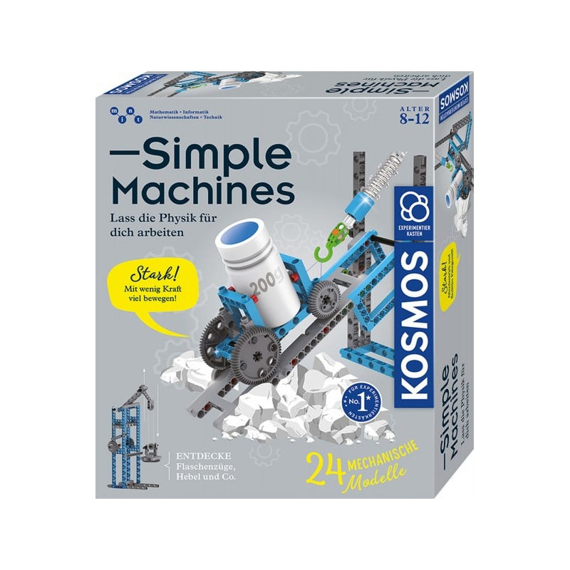 kit per esperimenti kosmos simple machines 100pz [620868]