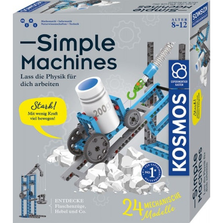 kit per esperimenti kosmos simple machines 100pz [620868]