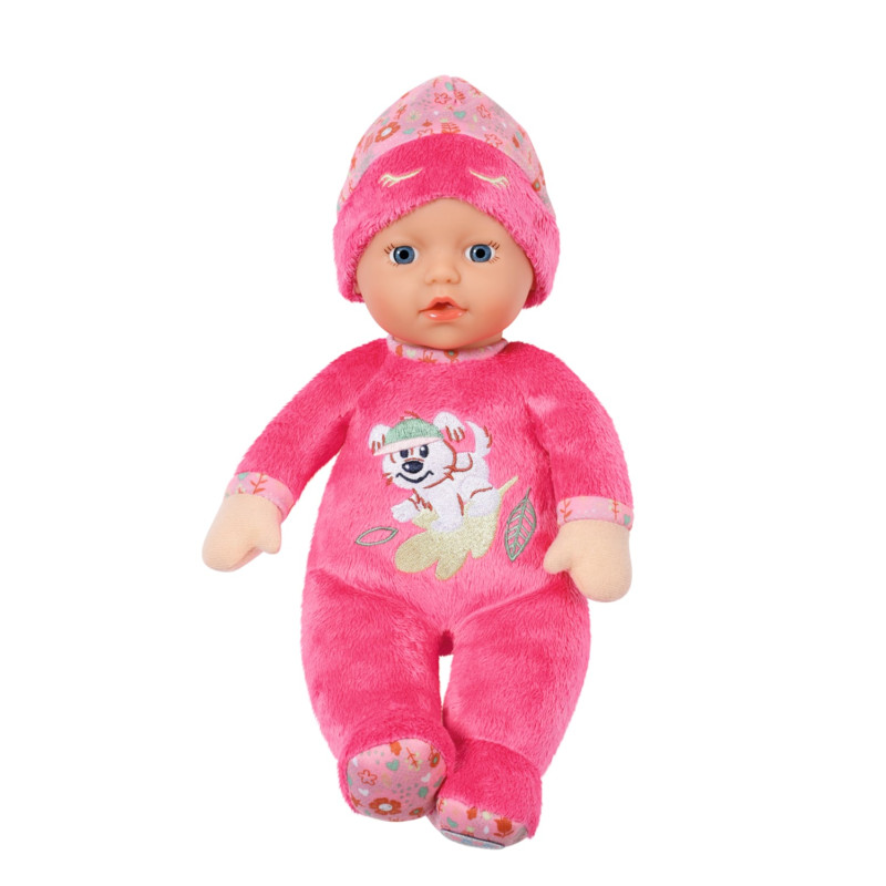 bambola zapf creation baby born sleepy 30cm rosa [833674]