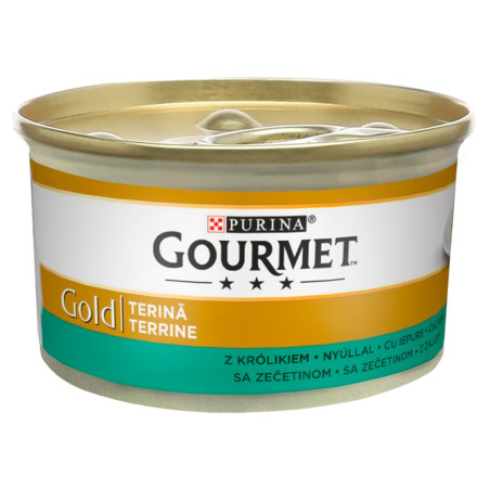 mangime completo purina nestle gourmet gold pezzi di coniglio per