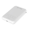 batteria portatile celly magsafe wireless powerbank 5000mah bianco