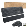 kit tastiera e mouse logitech mx per business gen 2 qwerty/grafite