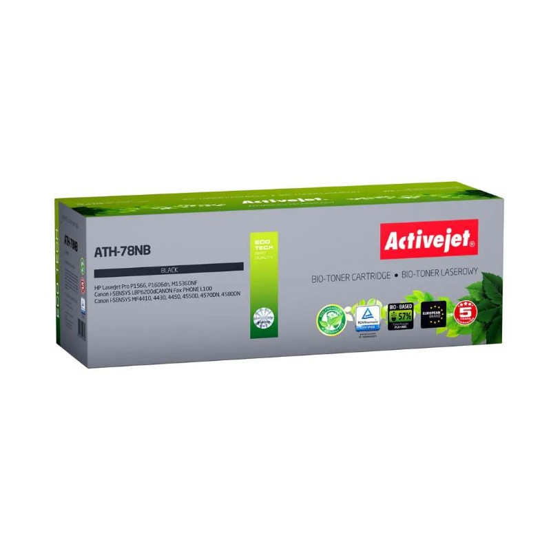 toner activejet bio ath-78nb per stampanti di sostituzione hp