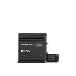 router industriale teltonika trb246 gateway di rete 4g/lte nero [trb246000000]