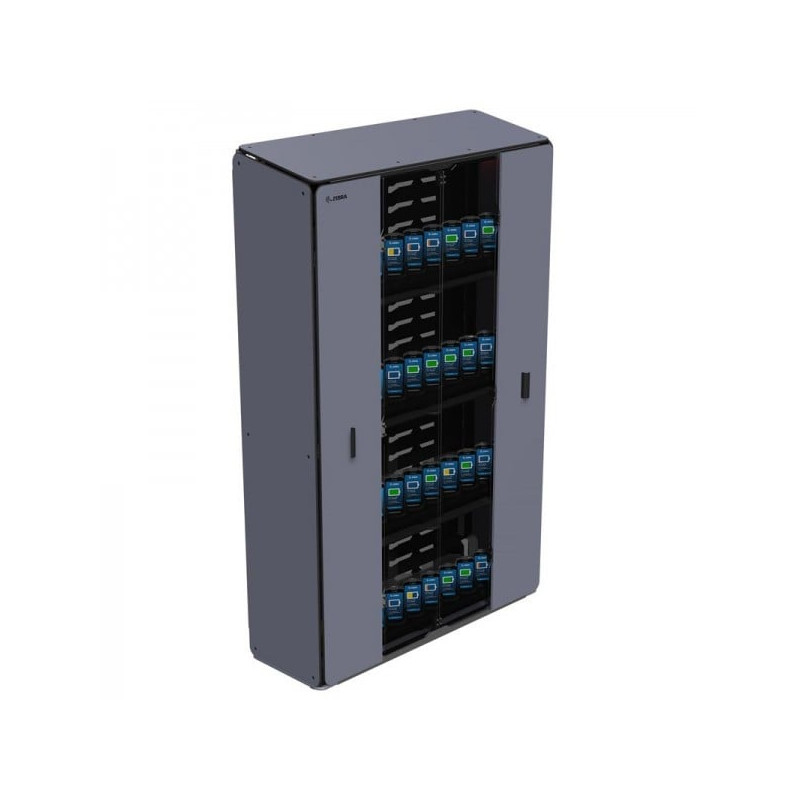 armadio intelligente zebra con gli armadietti grigio [cscab5extfltpkbemea]