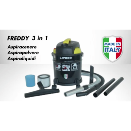 Aspirapolvere a bidone lavor freddy