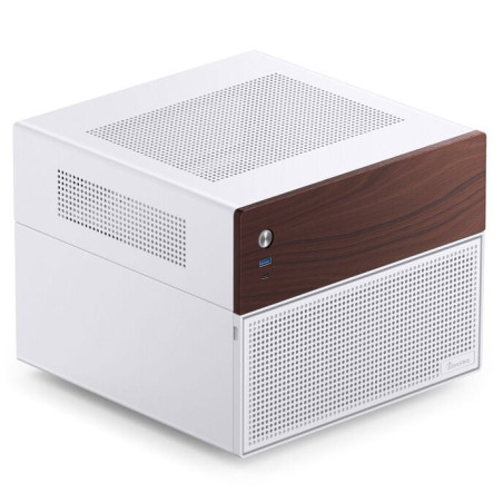 case jonsbo n4 nas mini-tower micro-atx bianco