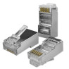 connettore modulare qoltec rj45 passante cat5e utp 100-pezzi