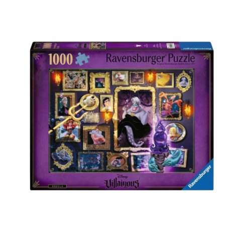 puzzle ravensburger villainous ursula multicolore 1000pz [12000039]