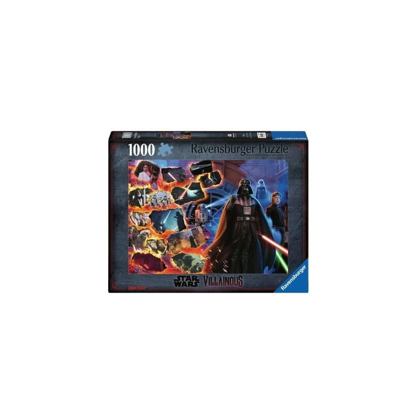puzzle ravensburger star wars villainous darth vader multicolore