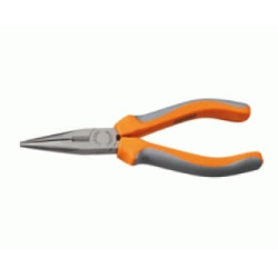pinza a becchi valex mezzotondi dritti crv 1462862 16cm grigio/arancione