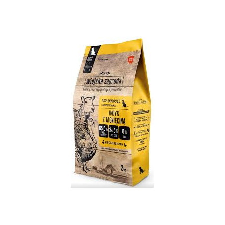 mangime per tacchini wiejska zagroda con agnello 2 kg