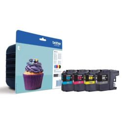 Cartuccia brother nero/ciano/giallo/magenta per mfc-j4410/j4510/j4610/j4710