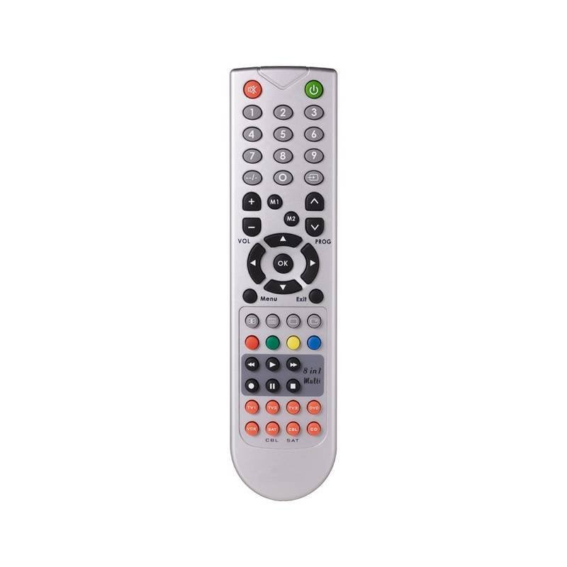 telecomando diva rc-112e universale per tv diva argento [rc-112e]
