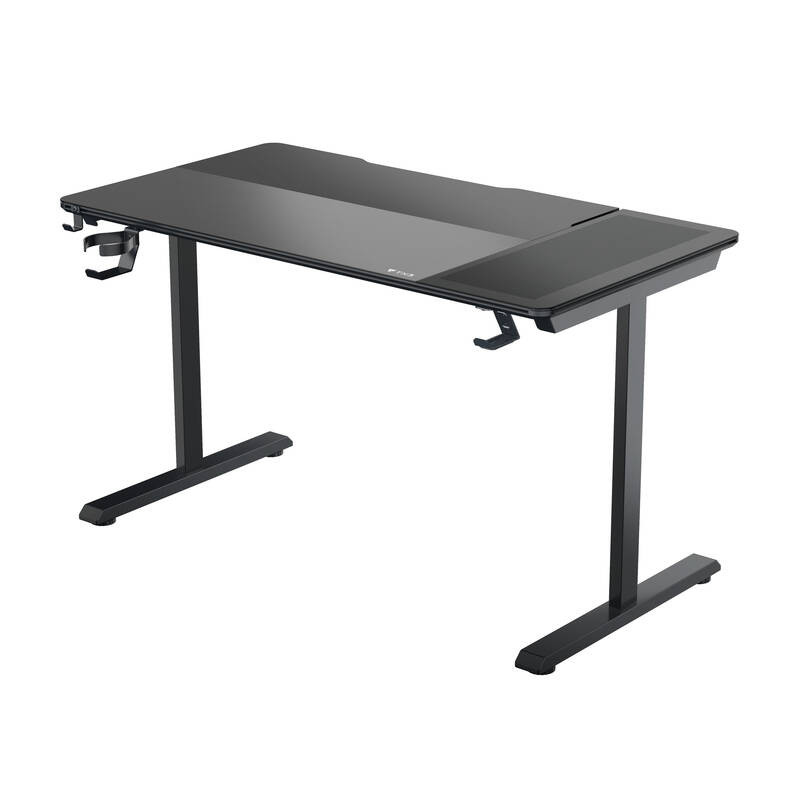 scrivania da gioco thunderx3 lax-x lite max 80kg nero [tegd-2037001.11]