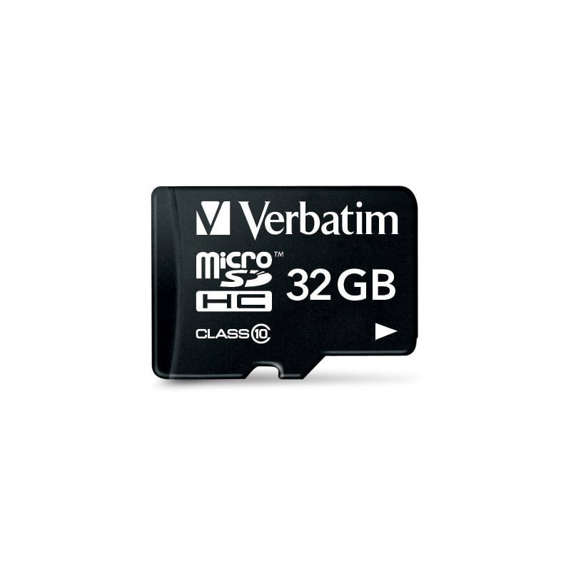32gb scheda microsd verbatim sdhc class 10 adapter [44083]