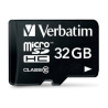 32gb scheda microsd verbatim sdhc class 10 adapter [44083]