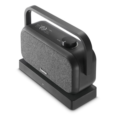 altoparlante hama 00221849 wireless bluetooth 15w nero grigio