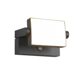 lampada da parete a led trio lighting kansas ip54 10w 1000lm 3000k