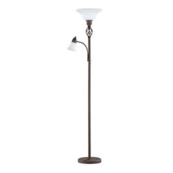 lampada da terra trio rustica ruggine [4602021-24]