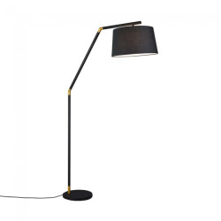 lampada da terra a led trio tracy e27 60w h175cm nero/oro [462100132]