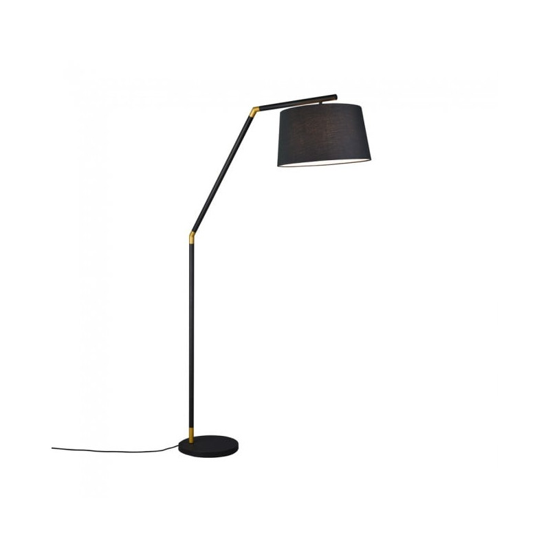 lampada da terra a led trio tracy e27 60w h175cm nero/oro [462100132]