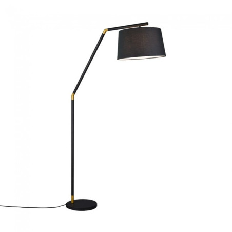 lampada da terra a led trio tracy e27 60w h175cm nero/oro [462100132]
