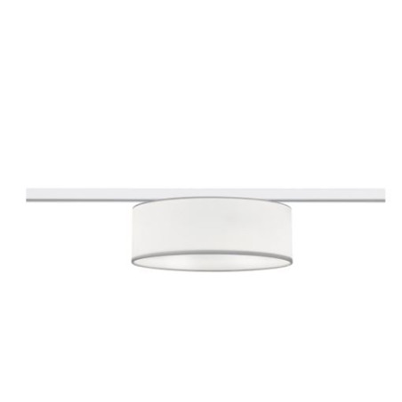 plafoniera a led trio duoline 2xe27 25w ip20 tessuto bianco [76390201]