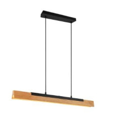 lampada a sospensione trio kerala 25w 3000lm nero opaco [341610132]
