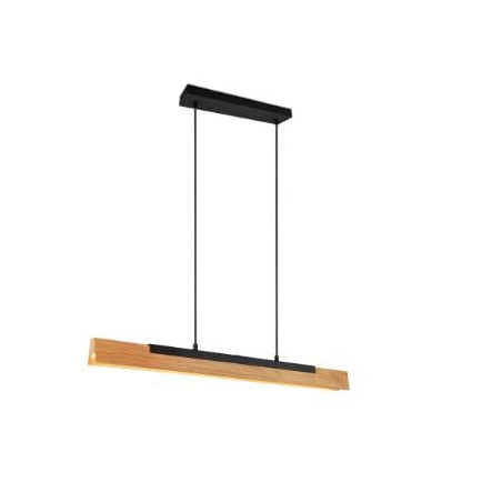 lampada a sospensione trio kerala 25w 3000lm nero opaco [341610132]