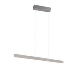 lampada a sospensione trio helios 28w 3300lm alluminio spazzolato