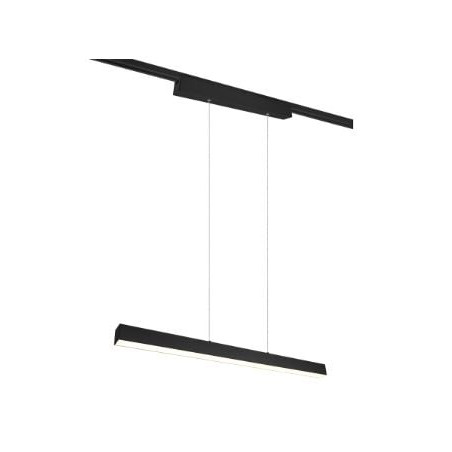 lampada a sospensione trio duoline paros 29w 3400lm nero opaco [73043132]