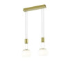lampada a sospensione trio madison 8w 2x900lm ottone opaco [342010208]