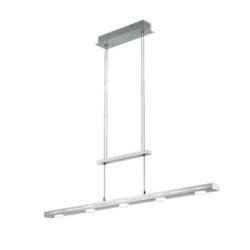 lampada a sospensione trio lacal 4w 7x380lm nichel opaco [379190707]