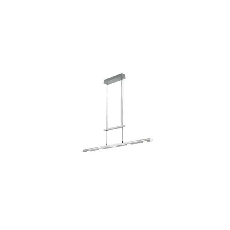 lampada a sospensione trio lacal 4w 7x380lm nichel opaco [379190707]