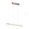 lampada a sospensione trio merton 9w 950lm nichel opaco [343610307]