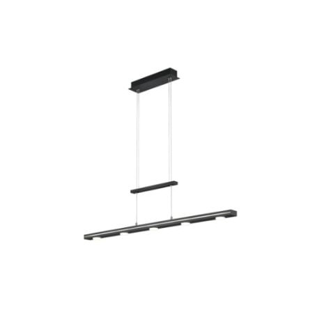 lampada a sospensione trio lacal 7x4w 380lm nero opaco [379190732]