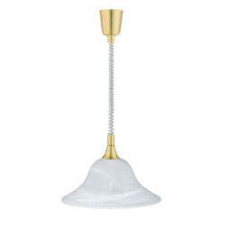 lampada a sospensione trio viola 40w e27 ottone [301700108]