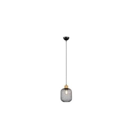lampada a sospensione trio calimero 40w e27 nero [r30561032]