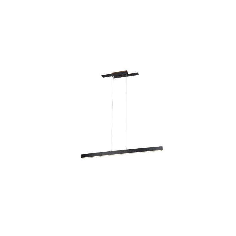 lampada a sospensione trio belfast 45w 5300lm nero opaco [375510432]