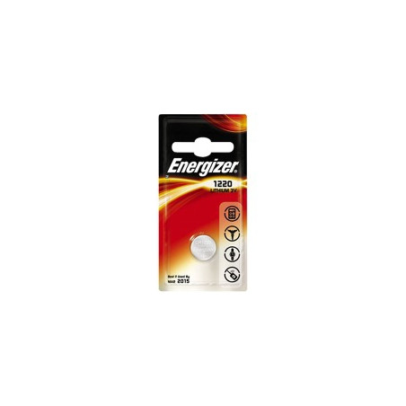 Pila energizer cr1220 3.0v 1pz litio [611321]