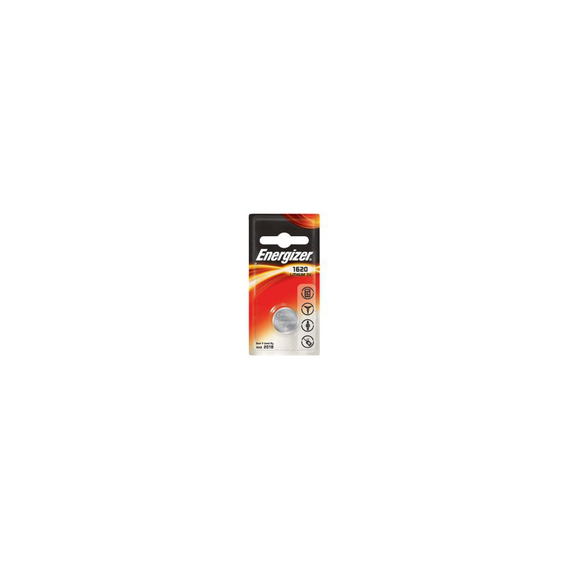 Pila energizer cr1620 1pz. a bottone 3.0v litio [632315]